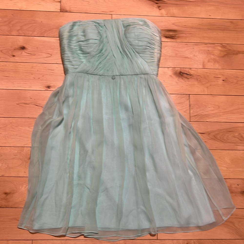 Like new Donna Morgan Bridesmaid Dress. Mint Green size 8